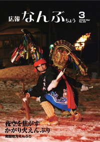 広報なんぶちょう　2009年3月号　表紙