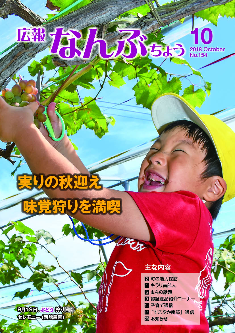 広報なんぶちょう「平成30年10月号」