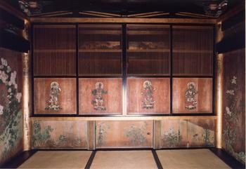 桟板戸の画像