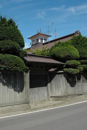 ​田中家住宅門（門と望楼）の画像