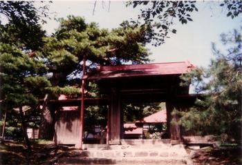​三光寺山門の画像