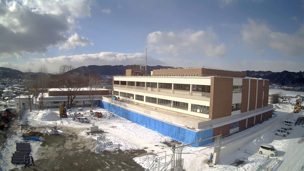 工事状況 全景の画像（令和3年1月）