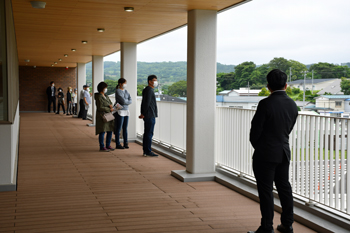 展望テラス内覧の画像