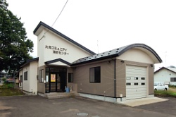 大向コミュニティ防災センターの外観