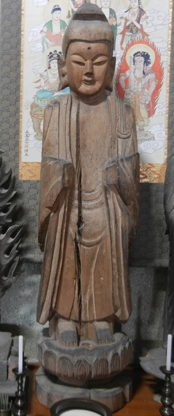 木造薬師如来像の画像