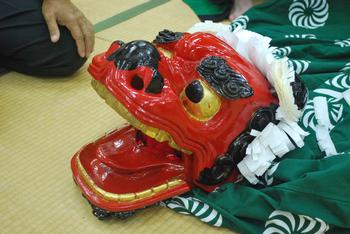 相内神明宮お神楽（獅子頭）の画像