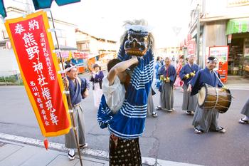 下斗賀熊野神社権現舞の画像