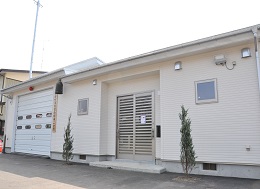 南部町消防団南部第2分団屯所の外観