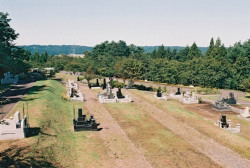 南部町福地共同墓地公園の様子