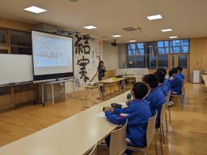 ライフプランセミナー　名川中学校