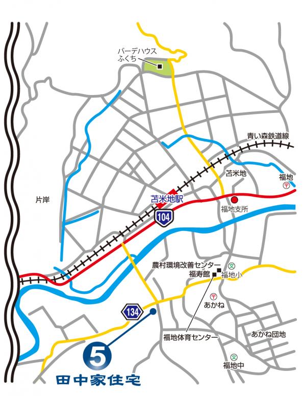 文化財マップ（福地）