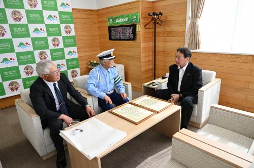 令和７年度交通安線協会名川支部交通死亡事故ゼロ2000日達成