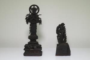 十一面観音立像・不動明王立像